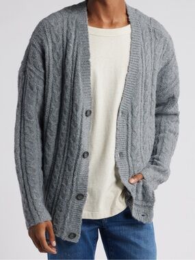BP. Oversized Cable Stitch Cardigan